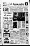Irish Independent Saturday 09 January 1993 Page 1