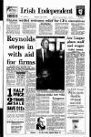 Irish Independent Wednesday 27 January 1993 Page 1