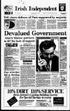 Irish Independent Monday 01 February 1993 Page 1