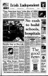 Irish Independent Monday 08 February 1993 Page 1