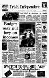 Irish Independent Monday 22 February 1993 Page 1