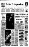 Irish Independent Saturday 27 February 1993 Page 1