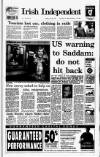 Irish Independent Monday 28 June 1993 Page 1