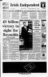 Irish Independent Saturday 10 July 1993 Page 1