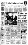 Irish Independent Monday 09 August 1993 Page 1