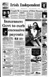 Irish Independent Thursday 19 August 1993 Page 1