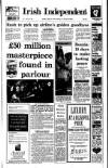Irish Independent Saturday 21 August 1993 Page 1