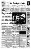 Irish Independent Monday 27 September 1993 Page 1