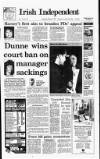 Irish Independent Wednesday 13 October 1993 Page 1