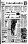 Irish Independent Saturday 18 December 1993 Page 1
