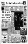 Irish Independent Thursday 30 December 1993 Page 1