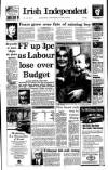 Irish Independent Monday 07 February 1994 Page 1