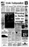 Irish Independent Tuesday 29 March 1994 Page 1