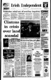 Irish Independent Monday 07 March 1994 Page 1