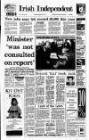 Irish Independent Thursday 27 October 1994 Page 1