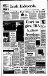 Irish Independent Thursday 10 November 1994 Page 1