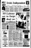 Irish Independent Monday 28 November 1994 Page 1