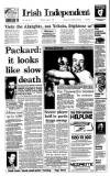 Irish Independent Saturday 07 January 1995 Page 1
