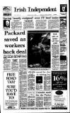 Irish Independent Thursday 19 January 1995 Page 1