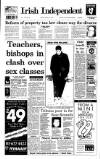 Irish Independent Tuesday 24 January 1995 Page 1