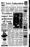 Irish Independent Wednesday 29 March 1995 Page 1