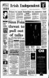 Irish Independent Monday 01 May 1995 Page 1
