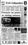 Irish Independent Tuesday 04 July 1995 Page 1