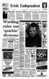 Irish Independent Tuesday 18 July 1995 Page 1