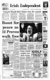 Irish Independent Saturday 29 July 1995 Page 1