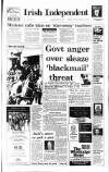 Irish Independent Saturday 12 August 1995 Page 1
