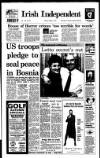 Irish Independent Saturday 07 October 1995 Page 1