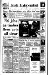 Irish Independent Saturday 21 October 1995 Page 1