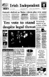 Irish Independent Monday 27 November 1995 Page 1