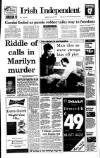 Irish Independent Monday 08 January 1996 Page 1