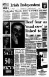 Irish Independent Thursday 21 March 1996 Page 1