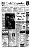 Irish Independent Saturday 20 April 1996 Page 1
