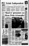 Irish Independent Saturday 01 June 1996 Page 1