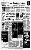Irish Independent Wednesday 18 September 1996 Page 1