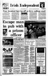 Irish Independent Friday 20 September 1996 Page 1