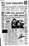 Irish Independent Wednesday 11 December 1996 Page 1