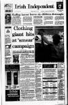 Irish Independent Monday 18 August 1997 Page 1