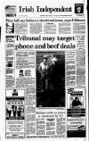 Irish Independent Wednesday 27 August 1997 Page 1