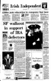 Irish Independent Friday 07 November 1997 Page 1