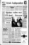 Irish Independent Friday 14 November 1997 Page 1