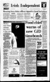 Irish Independent Thursday 15 January 1998 Page 1