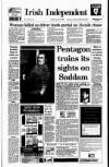 Irish Independent Thursday 29 January 1998 Page 1