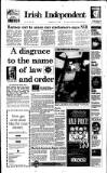 Irish Independent Saturday 13 June 1998 Page 1