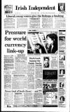 Irish Independent Saturday 02 January 1999 Page 1