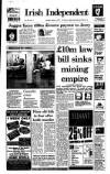 Irish Independent Saturday 16 January 1999 Page 1