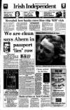Irish Independent Friday 19 February 1999 Page 1
